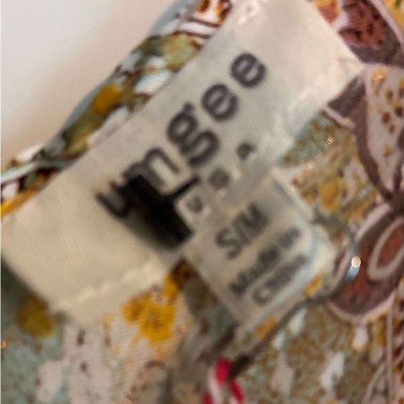 Umgee Vibrant Patterned Cover Up Duster Kimono - Picture 3 of 3